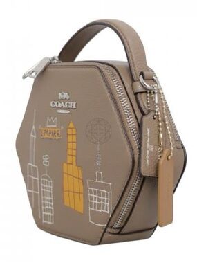 Coach X Jean Michel Basquiat Hexagonal Crossbody